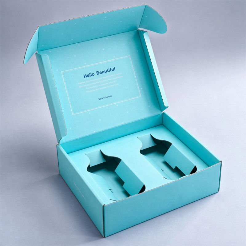 Paperboard insert for custom folding rigid box