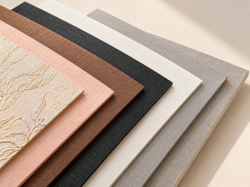 Specialty paper and rigid board materials for luxury advent calendar boxes