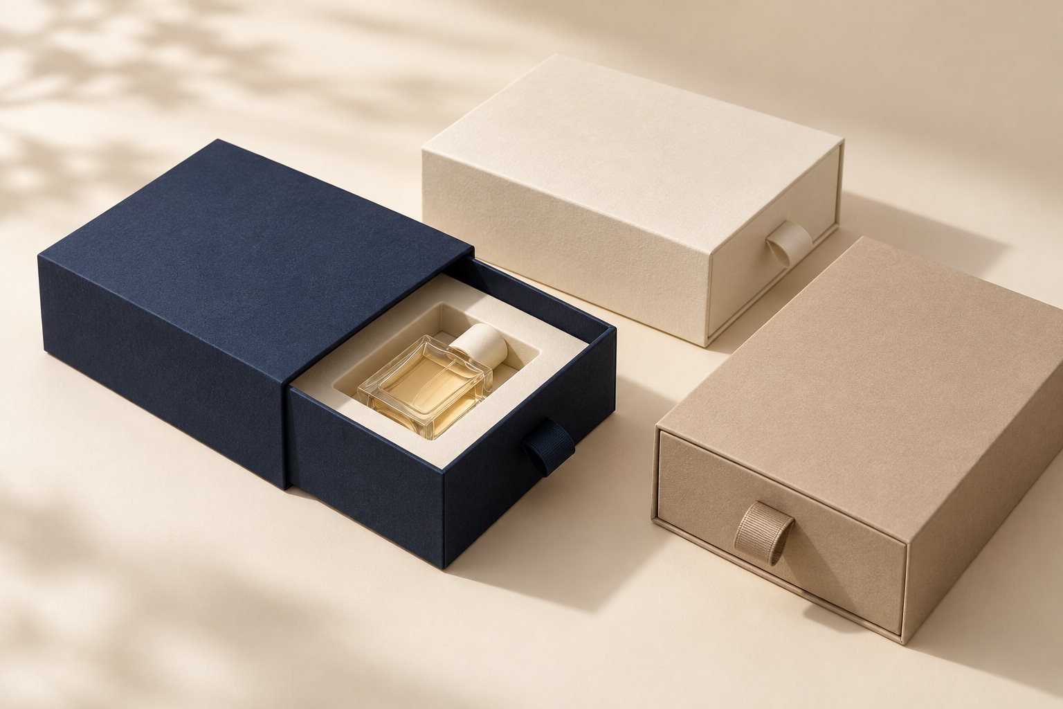 Packaging concept visualization: drawer hero
