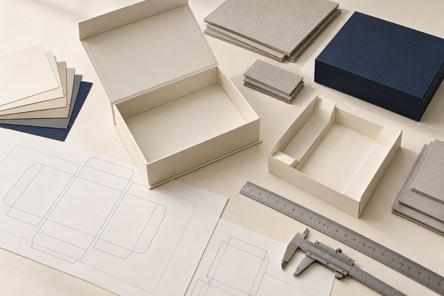 Packaging concept visualization: production hero